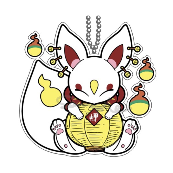 绮丽屋日本动漫周边地缚少年花子君七不思议岬的阶梯弥子狐狸抱枕