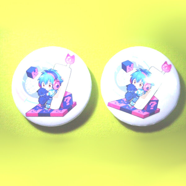 绮丽屋日本动漫周边Q版苍叶Dramatical MurderDMMD莲汪马口铁徽章