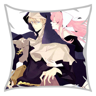 绮丽屋日本动漫周边荒川爆笑团方形抱枕礼品靠垫礼物满百包邮现货