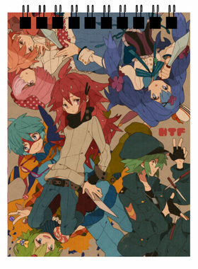 绮丽屋日本动漫周边欢乐树的朋友们HAPPY TREE FRIENDS便签本包邮