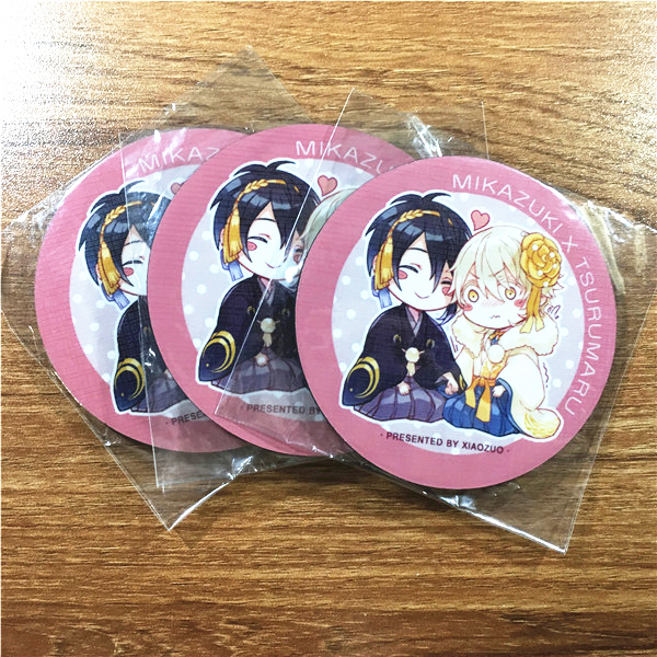 日本刀剑乱舞杯垫动漫周边现货