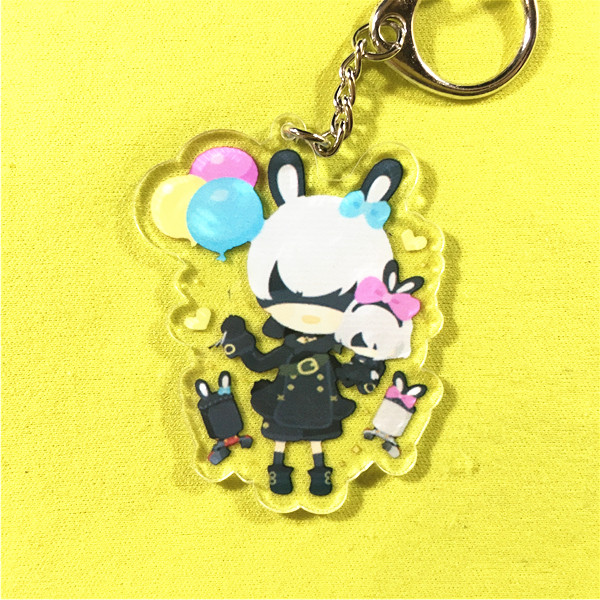 绮丽屋日本动漫周边尼尔机械纪元nier尤尔哈9s透明亚克力挂件