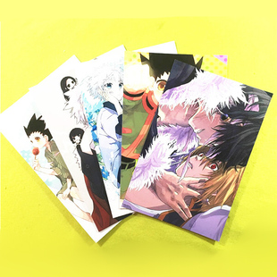 绮丽屋日本动漫周边全职猎人HUNTERXHUNTER明信片卡片留言卡包邮