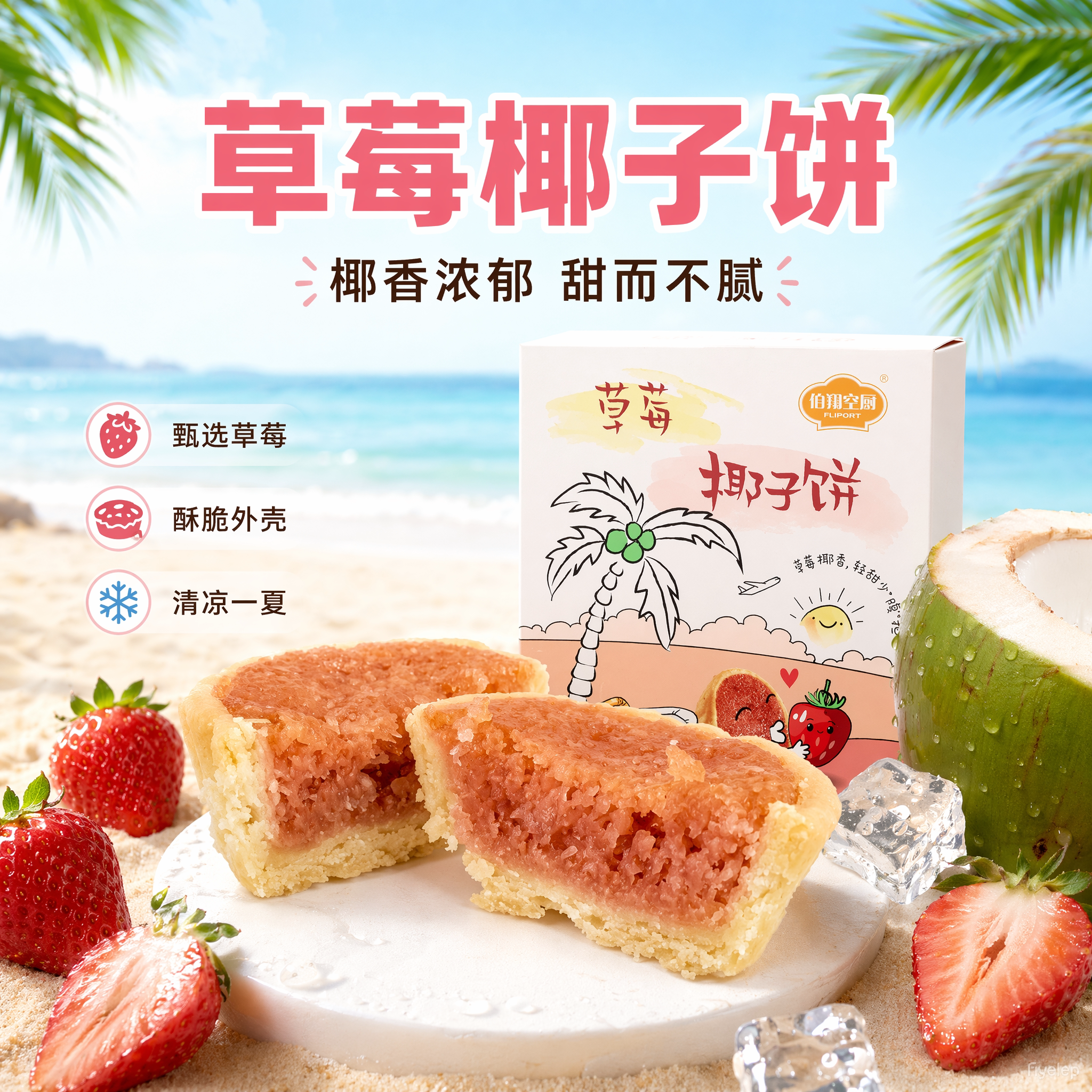 佰翔空厨厦门特产馅饼图片