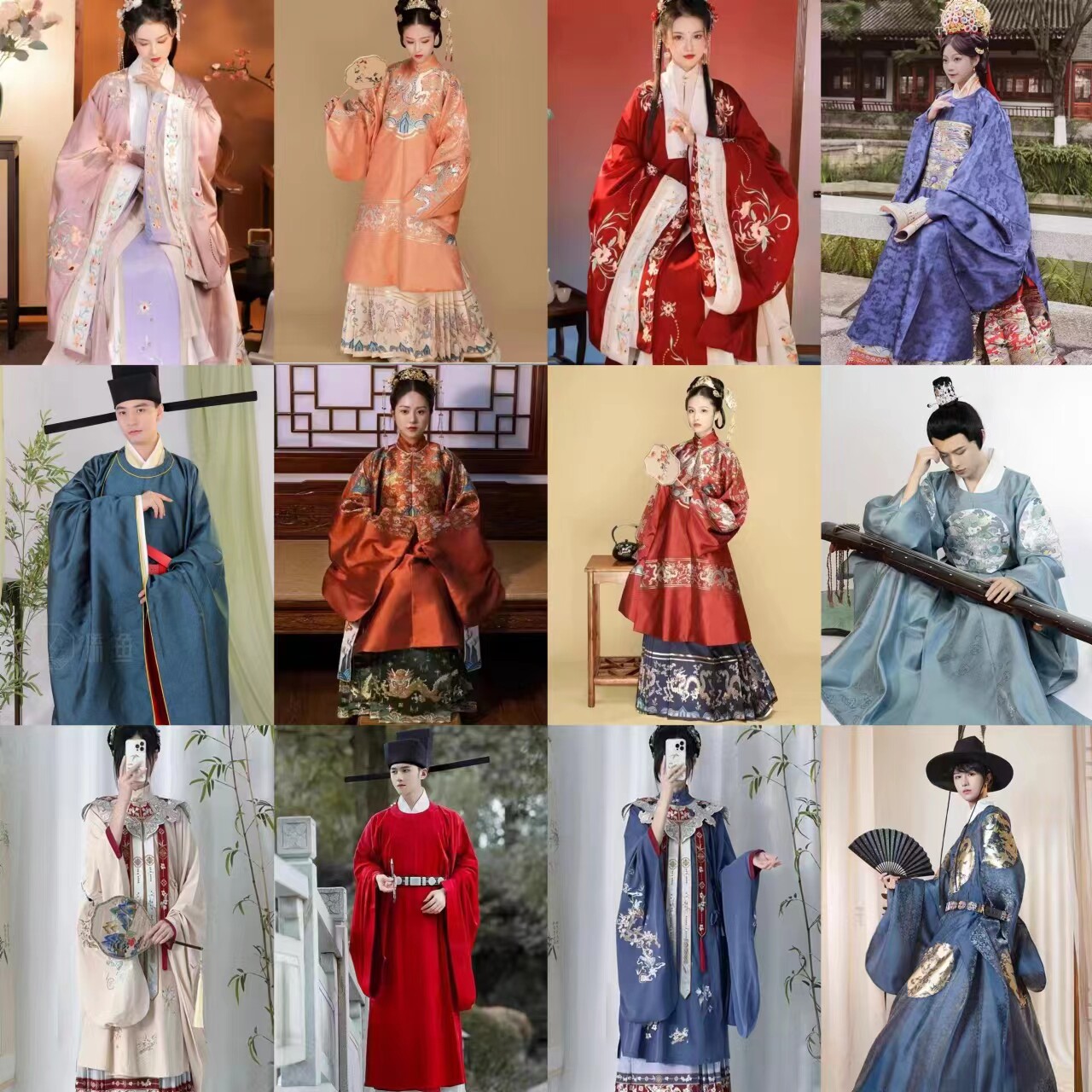 明制汉服婚服出租中式婚礼父母装马面裙重工刺绣高档主持礼服租赁