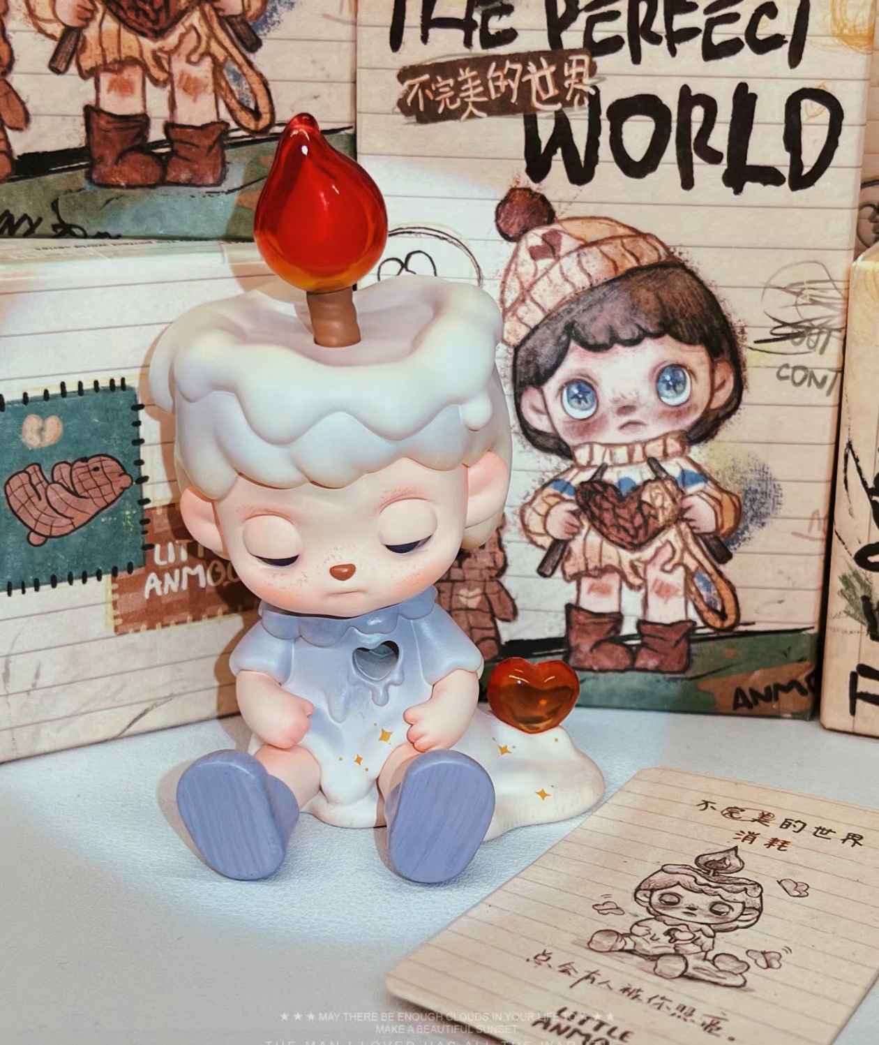 thumbnail for Genuine anmoo ammo II generation imperfect world blind box ornament tide doll figure peripheral birthday gift