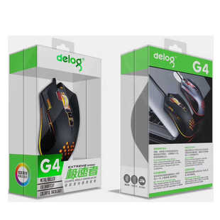 德意龙G4极速电竞鼠标电脑吃鸡鼠标笔记本台式 穿越火线cf家用办公