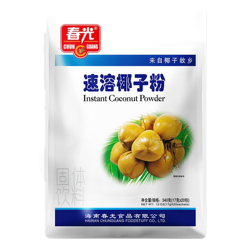 春光食品 海南特产冲饮速溶椰子粉 椰奶代餐早餐椰汁粉