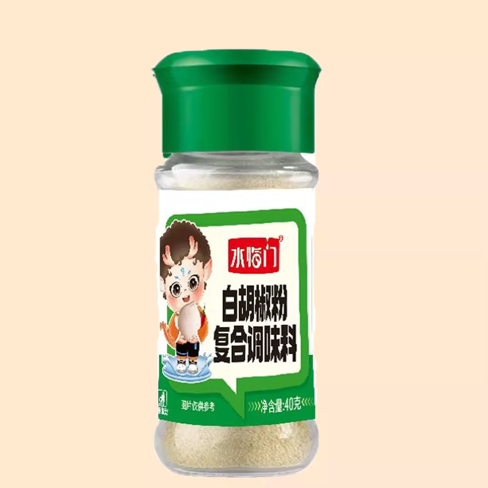 水临门白胡椒粉复合调味料40克羊肉汤火锅烧菜煲汤卤肉香料调味料