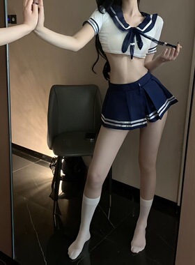 性感日系约会战袍纯欲cosplay制服角色扮演学院风JK水手服女qqny