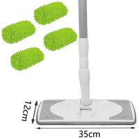 Suitable for Kao mops, 3M electrostatic dust removal mops, disposable mops, replacement cloths, Chenille lazy mop covers, and cloth heads thumbnail 6