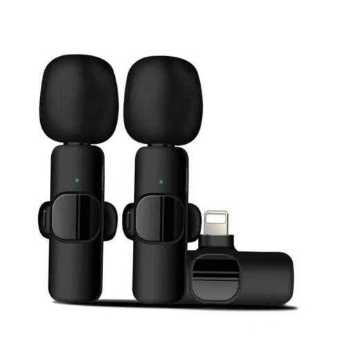 K9 Wireless Lavalier Microphone Studio Gaming for iPhone Typ