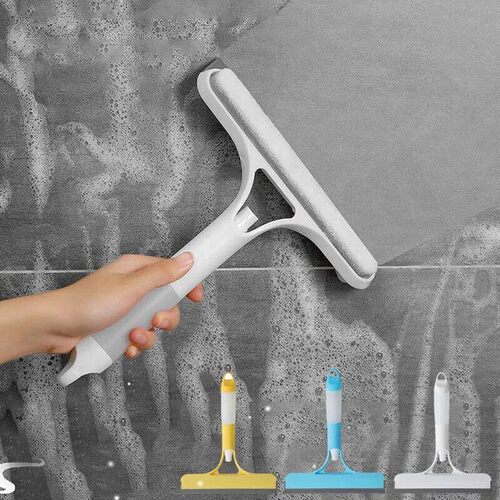 3 In 1 Glass Cleaning with Spray Bottle Wipe Shower Screen C