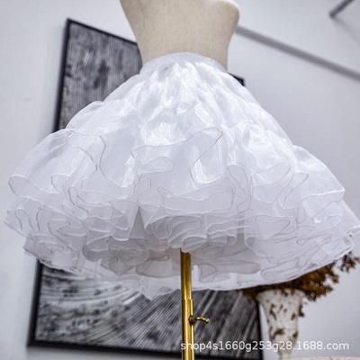 petticoat half-length yarn glass organza fluffy violent