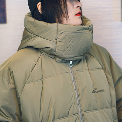 加厚羽绒服立领欧韩街头男女学生