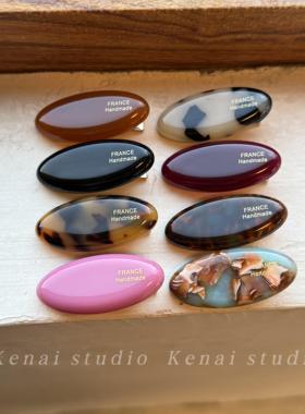 韩国进口ins风fever同款醋酸小号发夹刘海碎发夹一字夹鸭嘴夹头饰