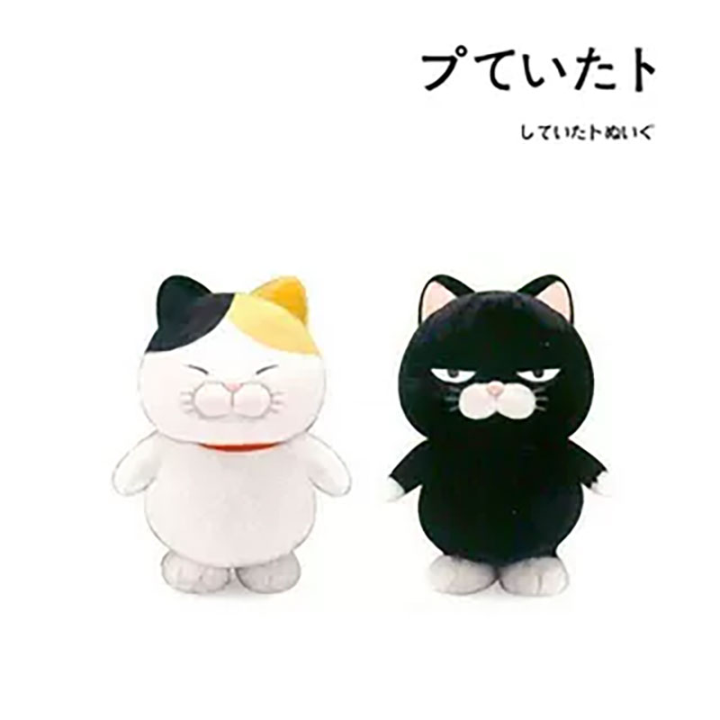 OTHER日本正版胡子猫公仔