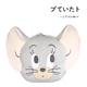 日本jerry tom正版 猫和老鼠调皮泰菲脸型抱枕靠垫靠枕毛绒玩具