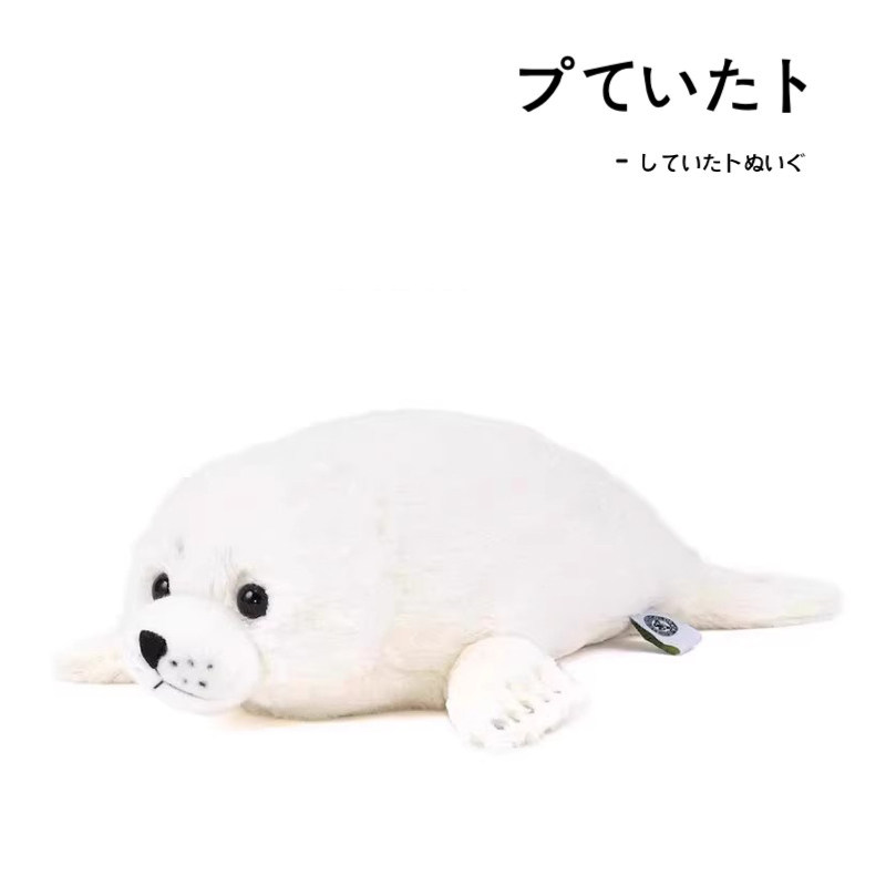 colorata日本正版白色海豹公仔