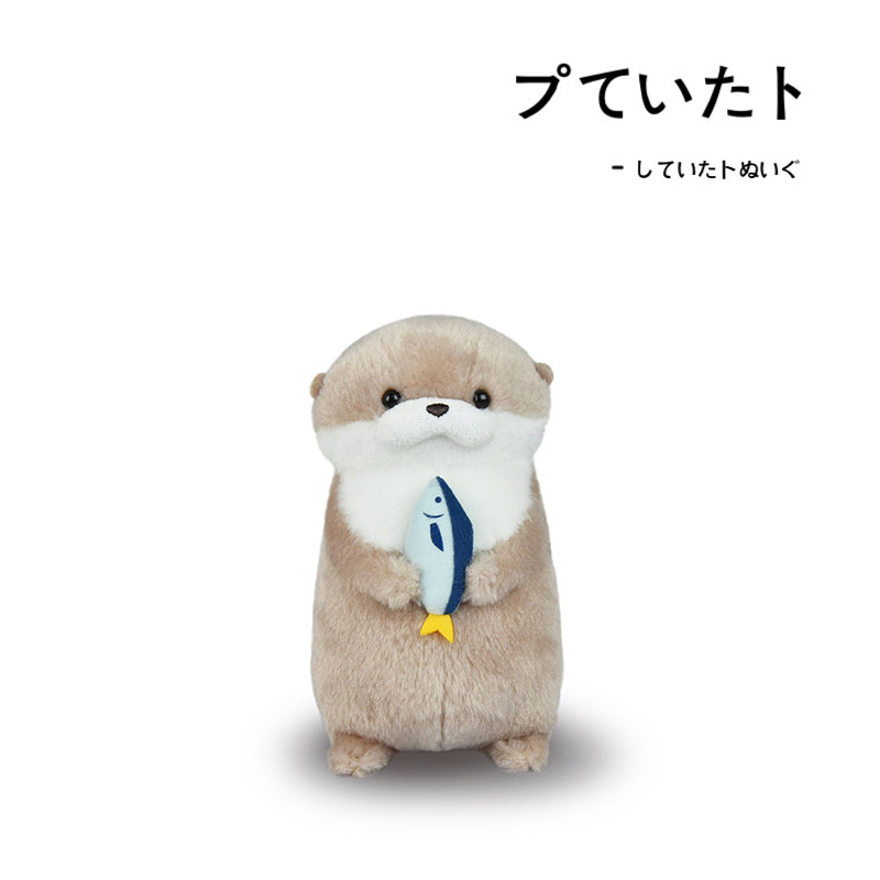 amuse日本正版水獭公仔