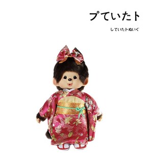 萌趣趣日本正版蒙奇奇玩偶