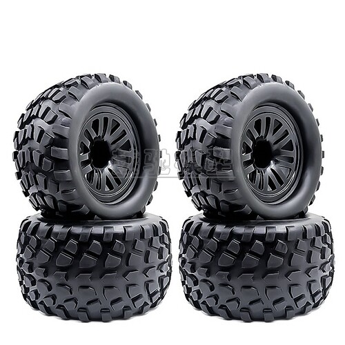 HSP1/10大脚车 恒龙燃油遥控车94111 94188加大越野轮胎 4个装