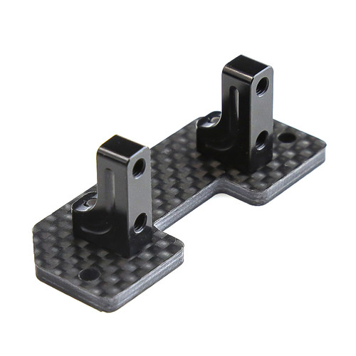 1/10攀爬车 AXIAL SCX10车桥舵机座 SCX10碳纤维桥上舵机支架 R60