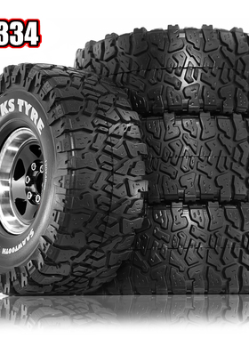 RS红蜘蛛1/10 FMS FCX10 丰田陆巡 Ford福特皮卡1.9寸轮毂+胎R334