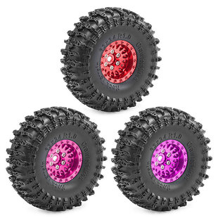 1/18 TRX4M 轮毂1/24 SCX24 AX24 1.0轮胎 攀爬车铝合金轮毂 D276