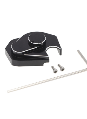 1/24仿真模型 Axial SCX24 90081金属波箱外壳 铝合金波箱齿轮盖