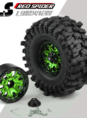 RS红蜘蛛 1：10攀爬车AXIAL Capra 1.9 UTB 怒火1.9寸轮毂+胎R134