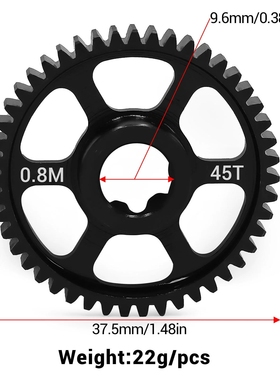 TRAXXAS MINI MAXX 迷你小X #10756 中碳钢0.8M45T大齿 W253