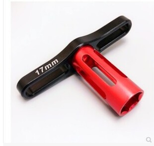 rc遥控车玩具模型车 17mm金属套筒 拆轮胎螺母螺帽修车工具专用