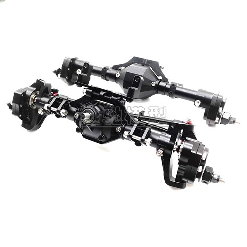 scx10车桥 金属前后门桥 AXIAL SCX10 ll 90046 加高钻石门桥