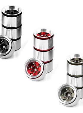 1/18 TRX4M路虎烈马1.0英寸金属轮毂 攀爬车铝合金轮毂 SCX24 FMS