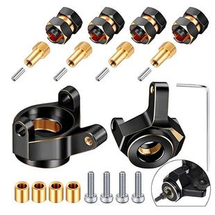 1/24仿真模型Axial 90081黄铜结合器 加宽结合器4MM+转向杯