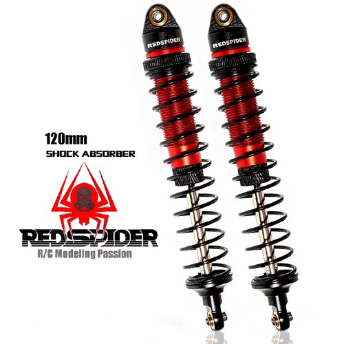 RS红蜘蛛1/8攀爬车易控4082 4083美嘉欣H8P 全金属 120MM避震R535