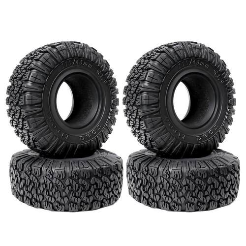 1/10攀爬车通用胎皮1.9寸 ko2仿真轮胎SCX10 TRX4易控