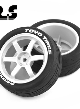 RS红蜘蛛1/10房车轮胎用于Traxxas HSP Tamiya  Kyosho遥控车W110