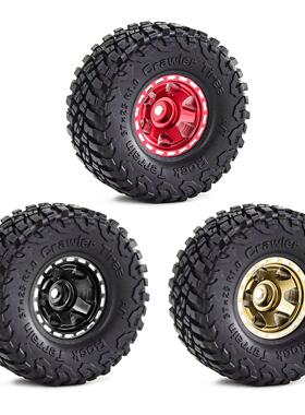 RC攀爬车1.0寸铝合金刀锋轮毂+百路弛轮胎SCX24 FMS24 TRX4M-W185