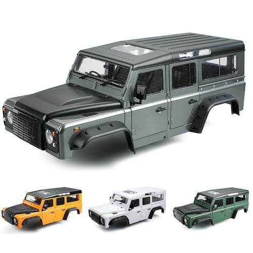 1/10仿真313轴距攀爬车壳路虎卫士D110硬壳TRX4 SCX10 90046车壳