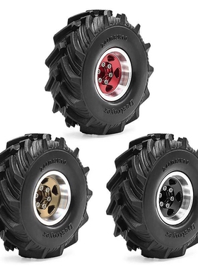 1/18TRX4M SCX24 FMS Ascent-18 1.0英寸轮毂轮胎 攀爬车胎皮D309