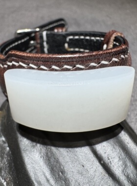 美哭了方言和田玉老熟新疆且末料高白羊脂玉收藏级精美搭配手牌S