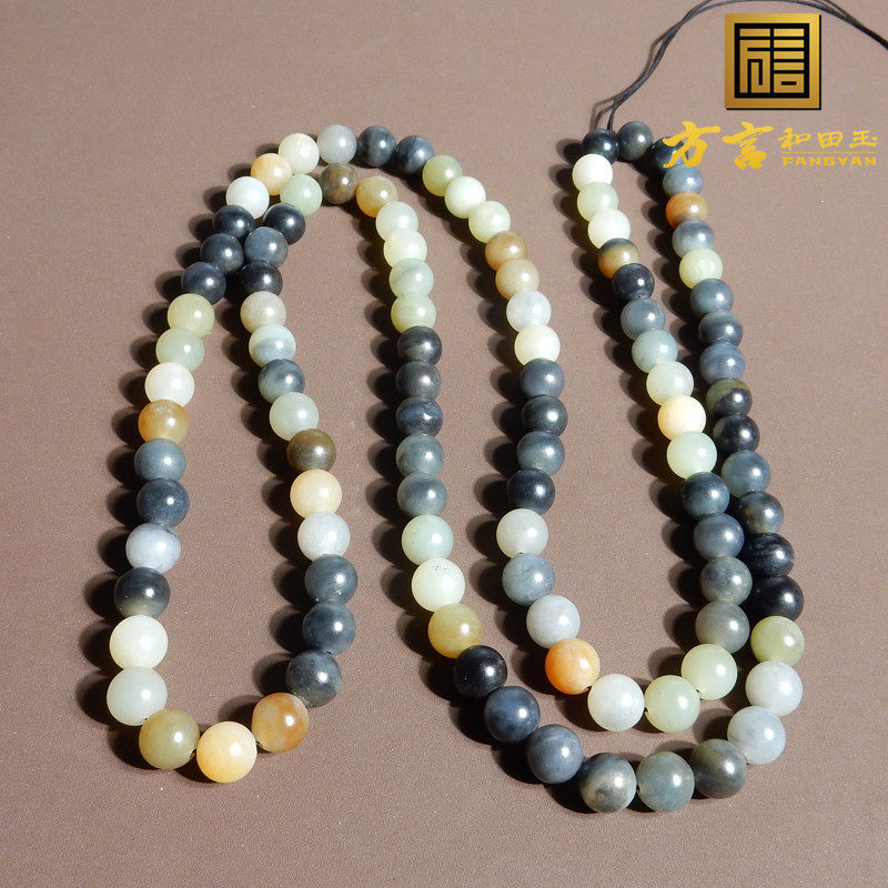 大漠古风楼兰三色玉且末糖青花