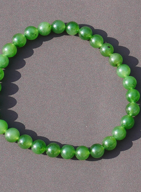 方言和田玉俄色标冰底辣阳绿碧玉