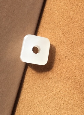 美滋滋方言精品和田玉青海料细润油糯9mm百搭方珠DIY配饰挂件O