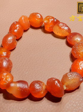 方言黑山红葡萄干玛瑙手串手链