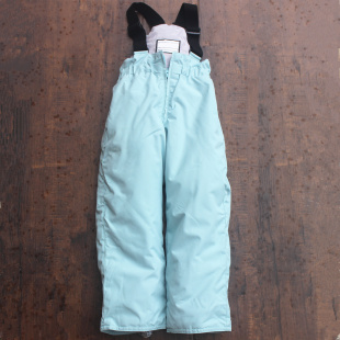 2025秋冬儿童中小大童户外背带滑雪裤男女童防风防水保暖冲锋裤