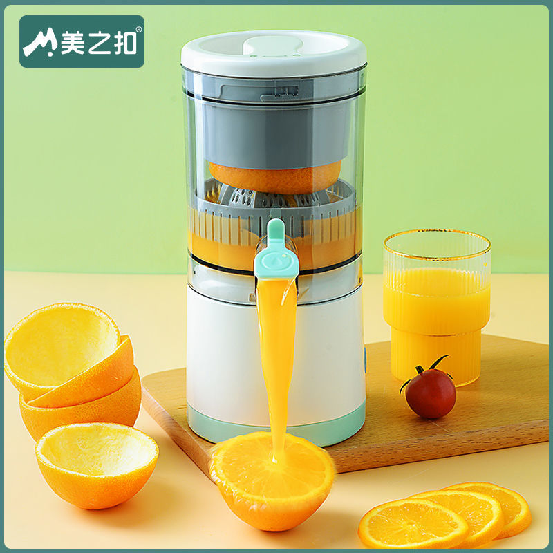 美之扣手动榨汁机小型便携原汁机图片