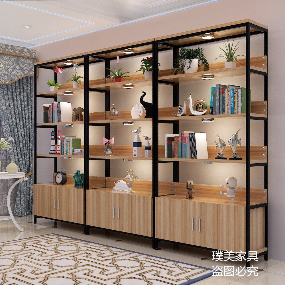 货架展示架组合化妆品展柜货柜展示柜置物架带门定做展示柜陈列架,商业/办公家具,化妆品货架,淘宝优惠券,粉丝福利购,淘宝优惠卷